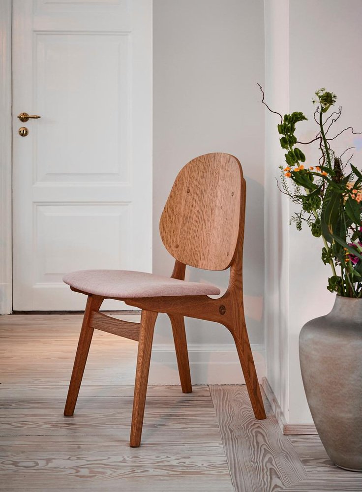 Noble Chair in Black Lacquered Beech by Warm Nordic