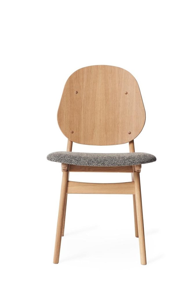 Noble Chair White Oiled Oak Graphic Sprinkles by Warm Nordic