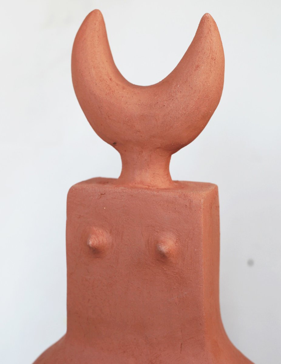 Noe Kuremoto, Haniwa Warrior 51, 2021, Ceramic