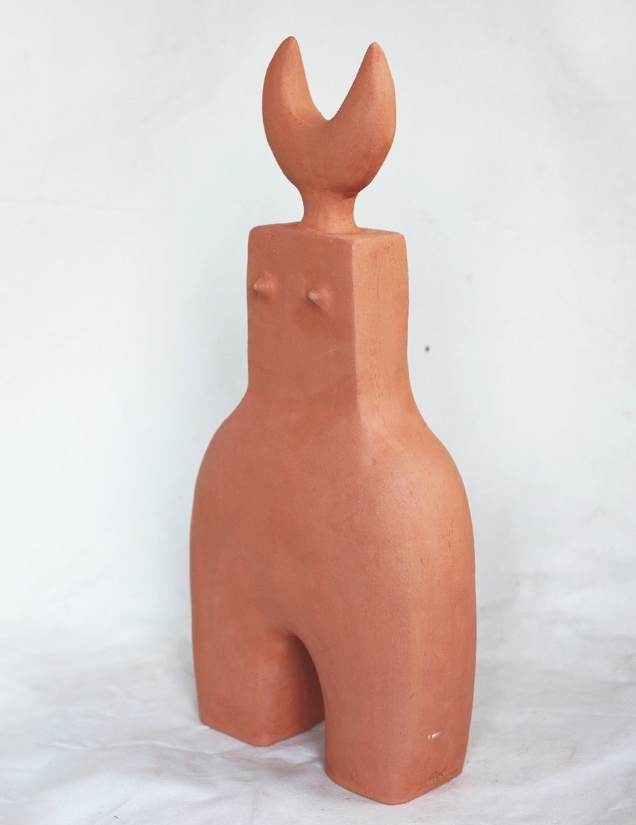 Noe Kuremoto, Haniwa Warrior 51, 2021, Ceramic