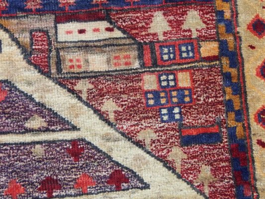 Nomadic Afghan Rug, 1980s-UZN-1397738