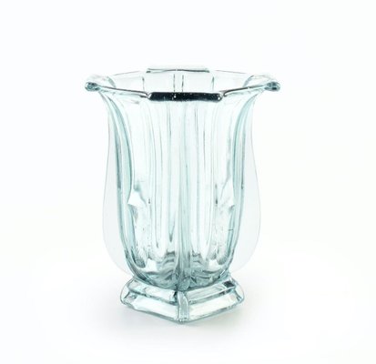 Nordic Style Glass Vase, 1950s-ZCI-752466