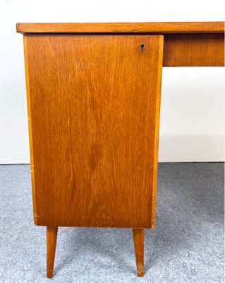 Nordic Teak Desk, Sweden, 1940s-QFU-1017643