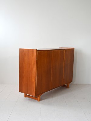 Nordic Teak Highboard, 1960s-QWP-2042078