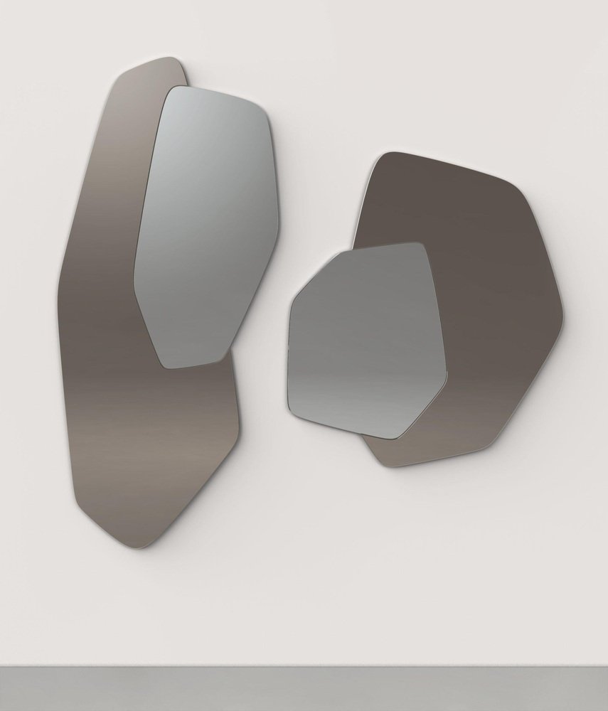 Nori V1 and V2 Wall Mirrors by Edizione Limitata, Set of 2