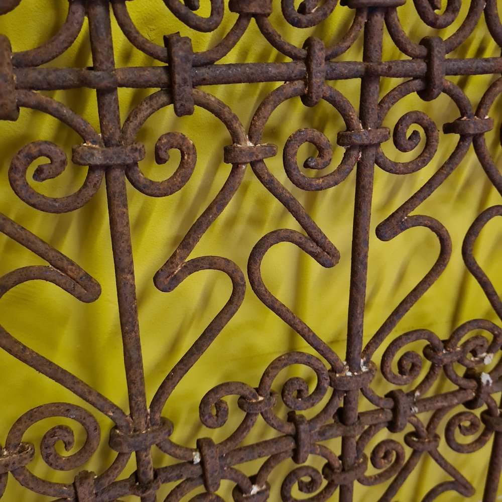 North African Wrought Iron Fence, 1800s