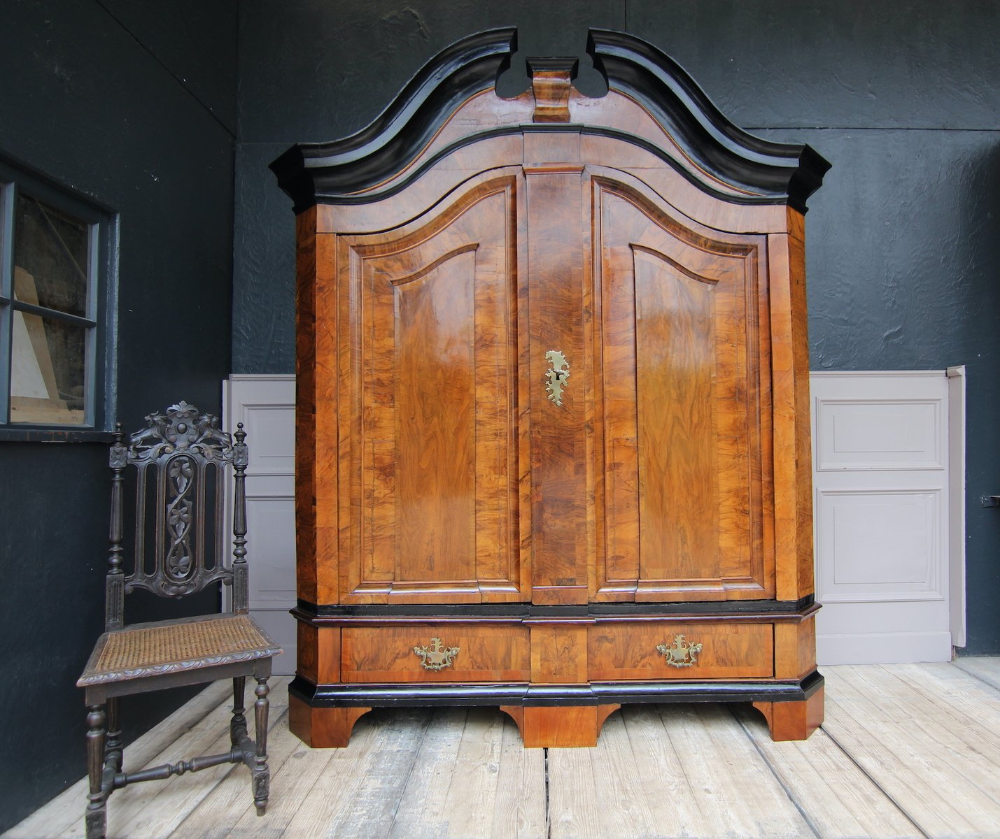 North German Baroque Cabinet, 1780s