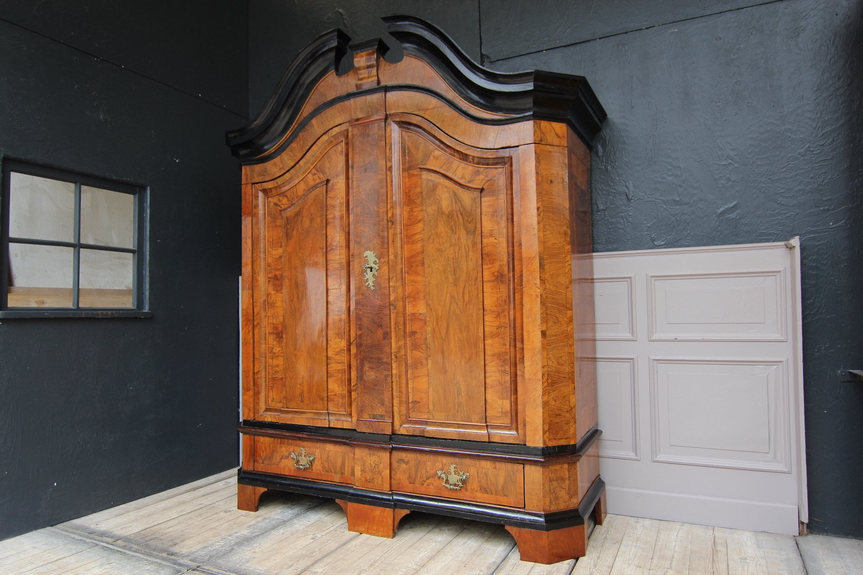 North German Baroque Cabinet, 1780s