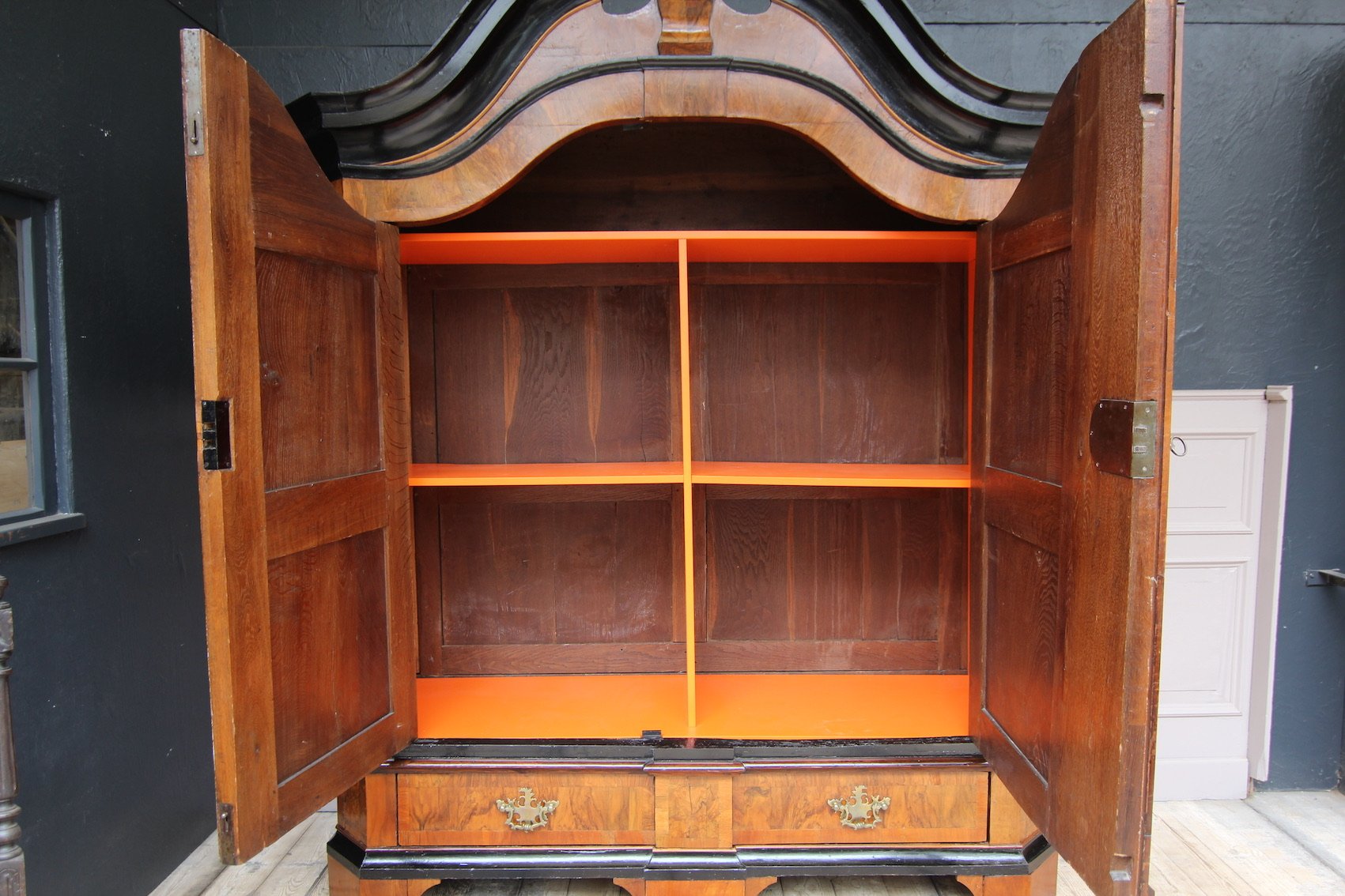 North German Baroque Cabinet, 1780s