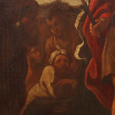 North Italian School Artist, Sermon of St John the Baptist, 1700s, Oil on Canvas-VMM-1730224