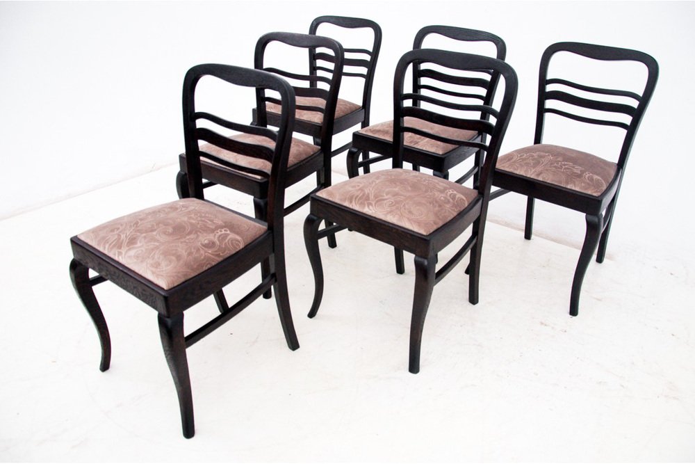 Northern Europe Chairs, 1900s, Set of 6