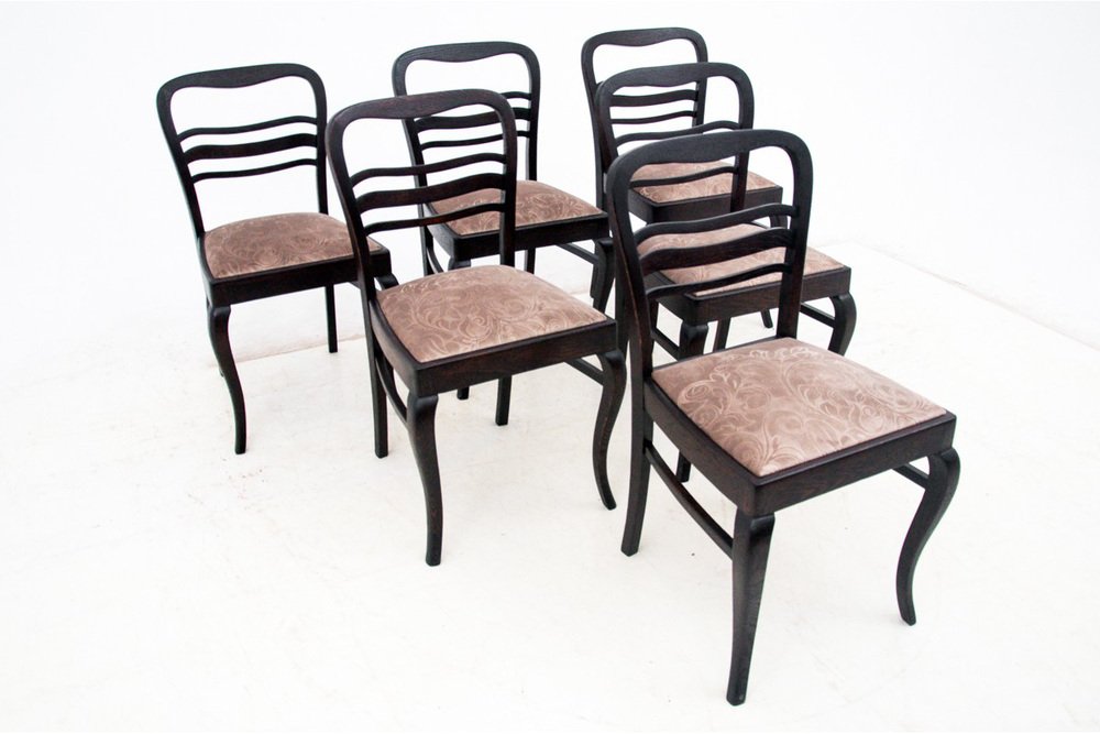 Northern Europe Chairs, 1900s, Set of 6