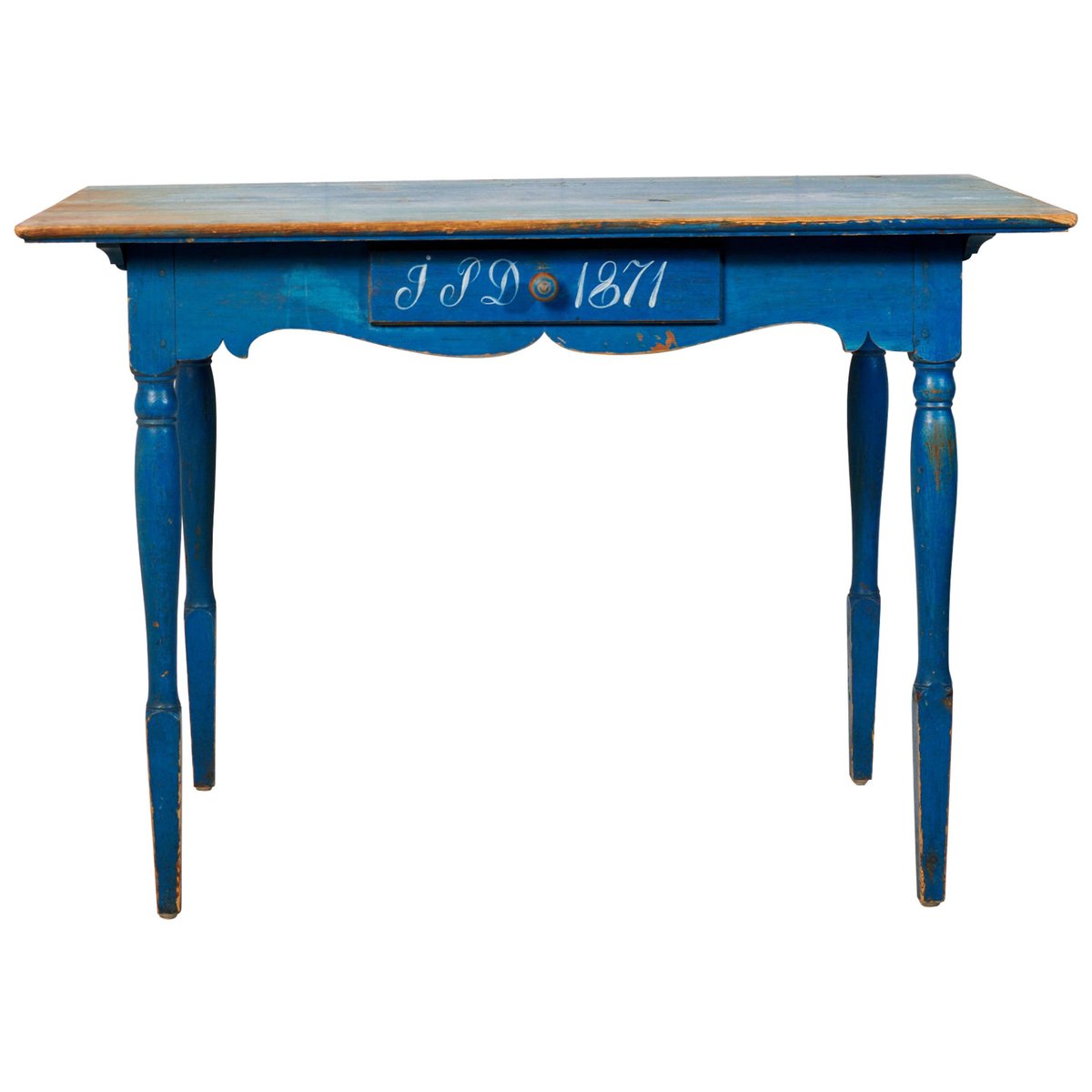 Northern Swedish Blue Country Table-MJF-1725940