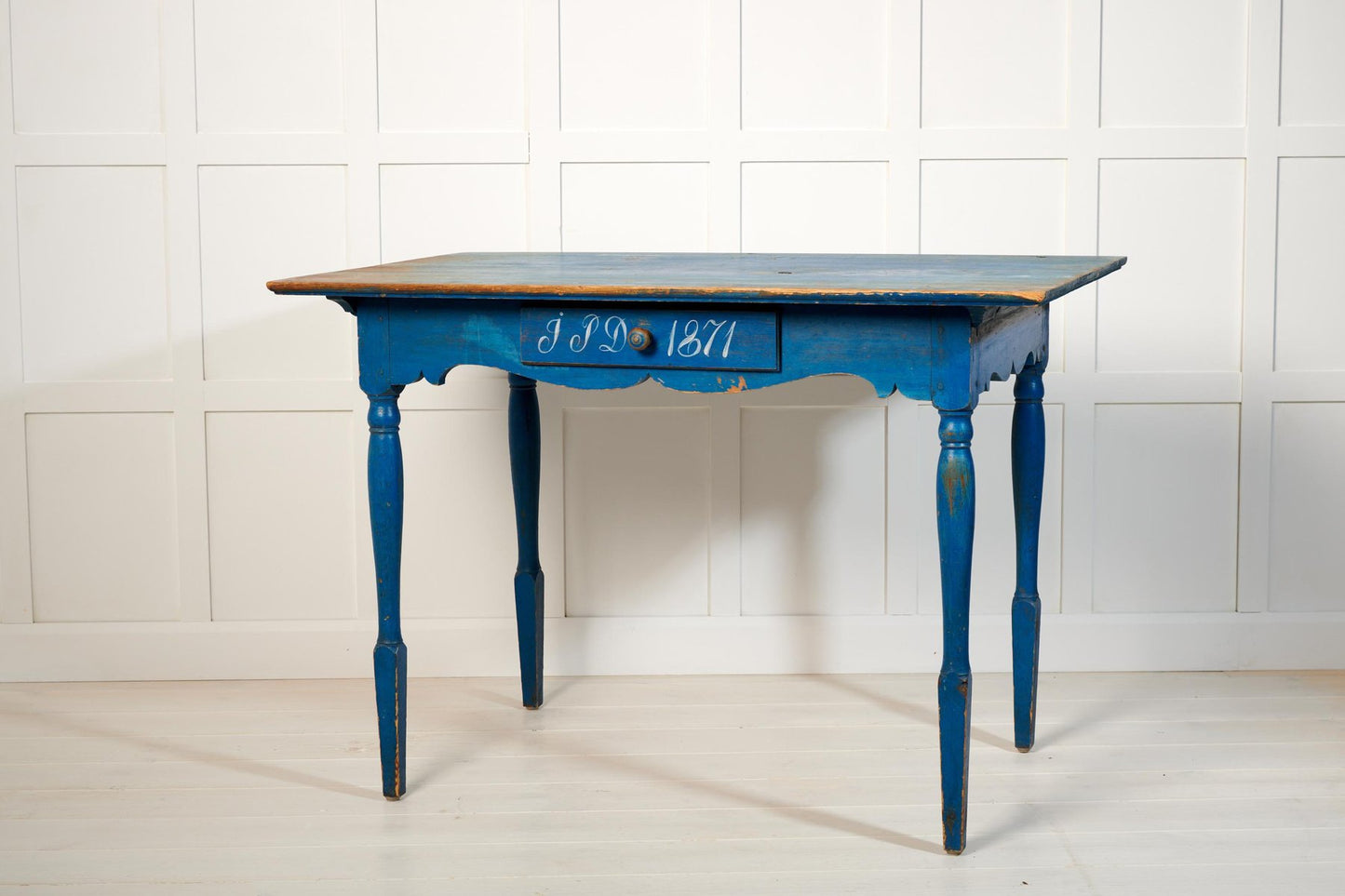 Northern Swedish Blue Country Table-MJF-1725940