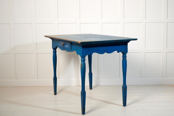 Northern Swedish Blue Country Table-MJF-1725940