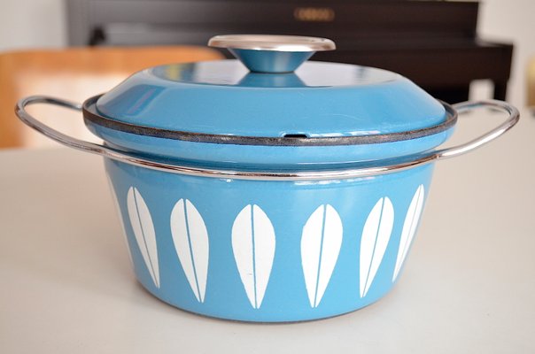 Norway Enamel Pot from Cathrineholm, 1960s-OV-1003473