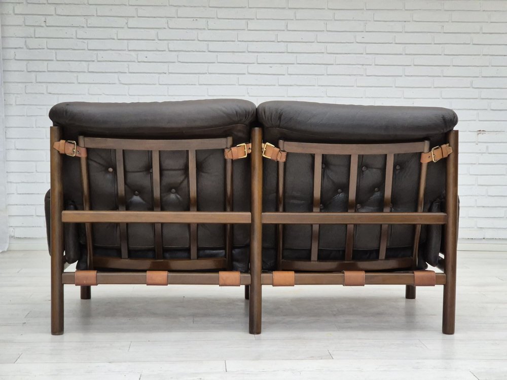 Norwegian 2 Seater Sofa Model Safari by Ivar Opsvik for Bruksbo Norway