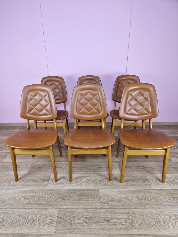 Norwegian Dining Chairs from Brothers Sørheim, 1960s, Set of 6