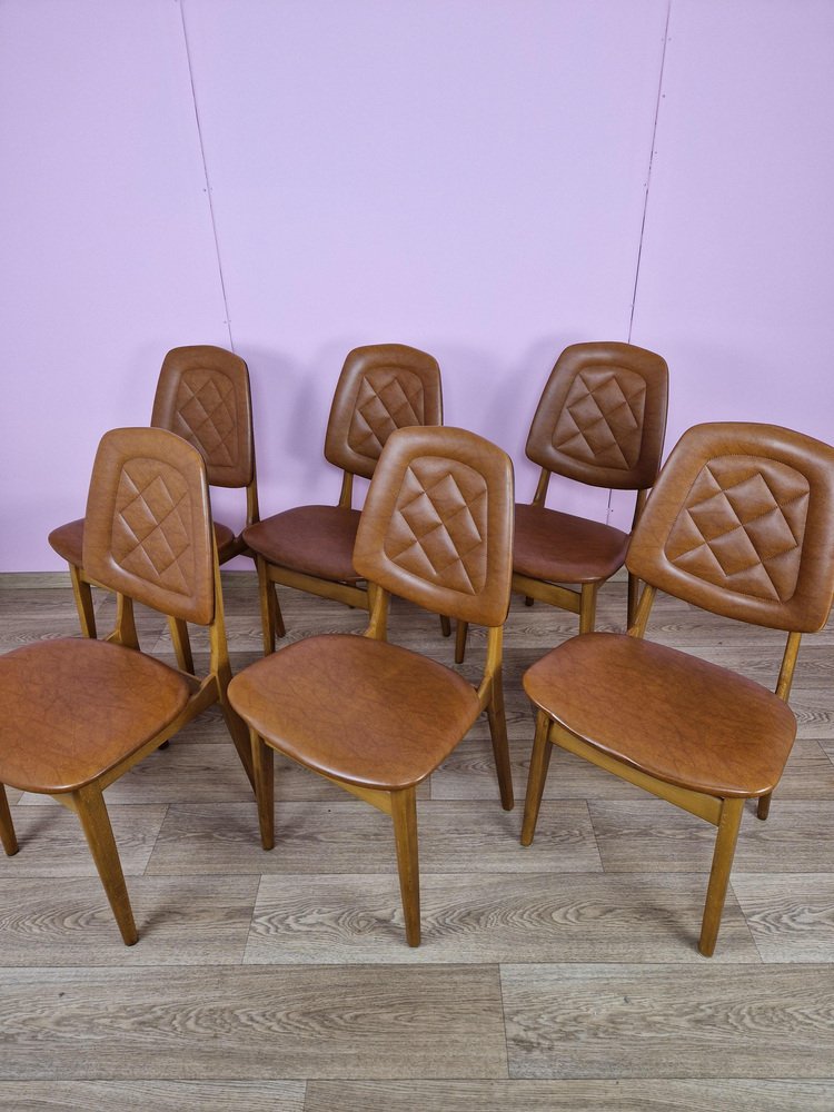 Norwegian Dining Chairs from Brothers Sørheim, 1960s, Set of 6