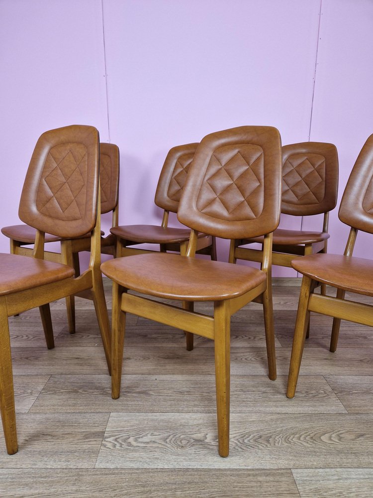 Norwegian Dining Chairs from Brothers Sørheim, 1960s, Set of 6