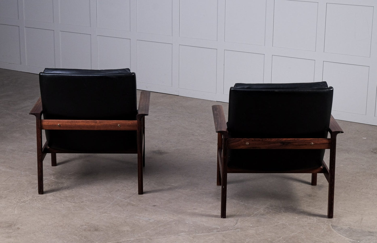 Norwegian Easy Chairs by Fredrik Kayser for Vatne Møbler, 1960s, Set of 2