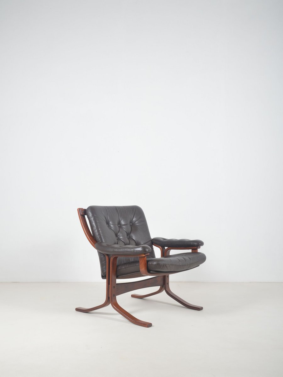 Norwegian Lounge Chair attributed to Jon Hjortdal for Velledalen Mobler, 1970s