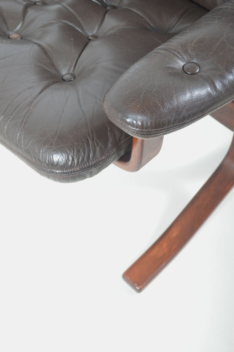 Norwegian Lounge Chair attributed to Jon Hjortdal for Velledalen Mobler, 1970s