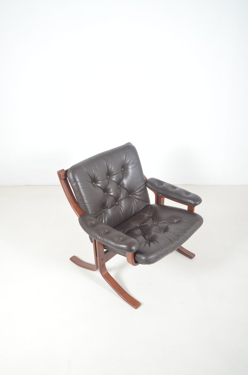 Norwegian Lounge Chair attributed to Jon Hjortdal for Velledalen Mobler, 1970s