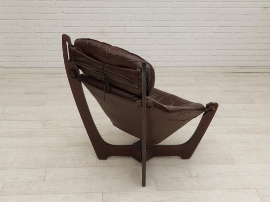 Norwegian Lounge Chair Model Luna by Odd Knutsen for Hjellegjerde Møbler, 1970s-TMW-2016404