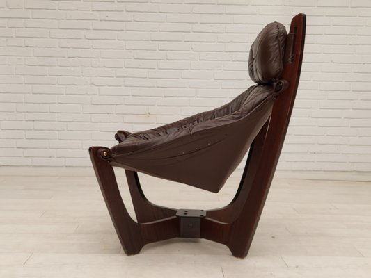 Norwegian Lounge Chair Model Luna by Odd Knutsen for Hjellegjerde Møbler, 1970s-TMW-2016404