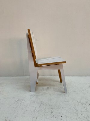 Norwegian Plywood Dining Chairs, 1980s, Set of 4-QVY-1755202