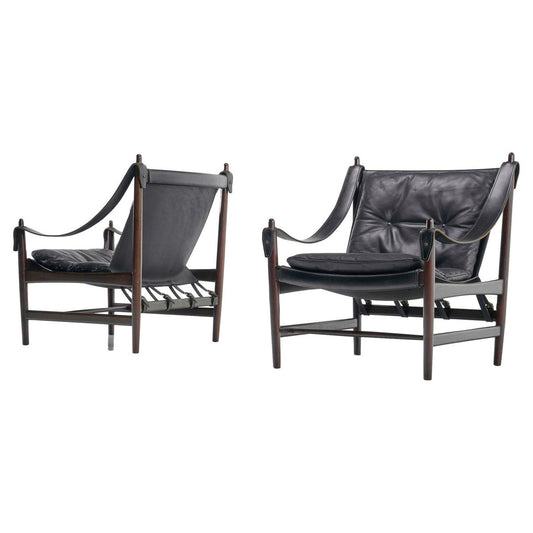 Norwegian Safari Lounge Chairs, 1965, Set of 2