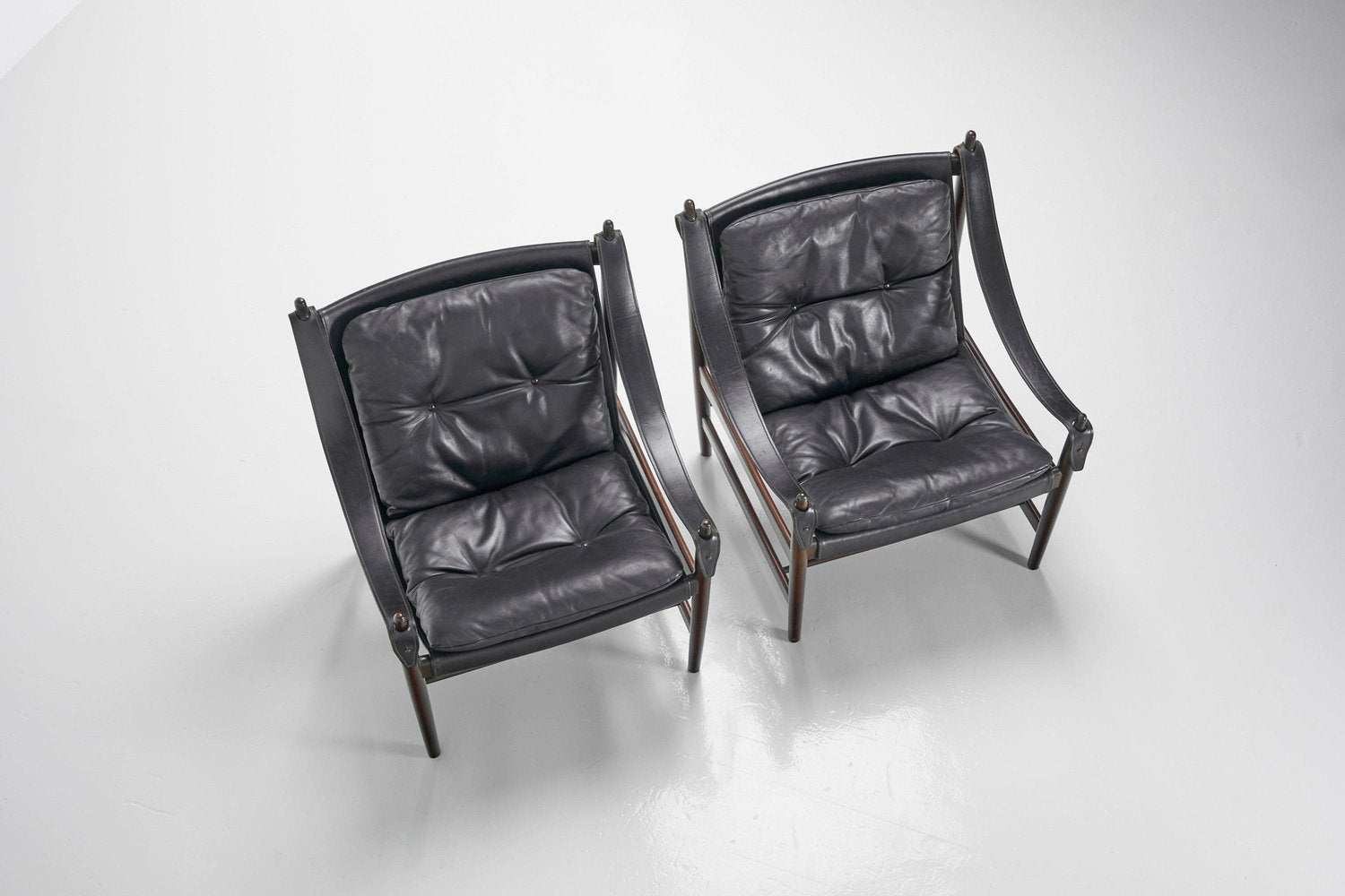 Norwegian Safari Lounge Chairs, 1965, Set of 2