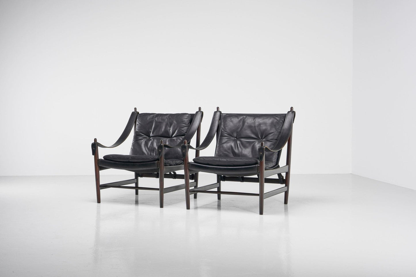 Norwegian Safari Lounge Chairs, 1965, Set of 2