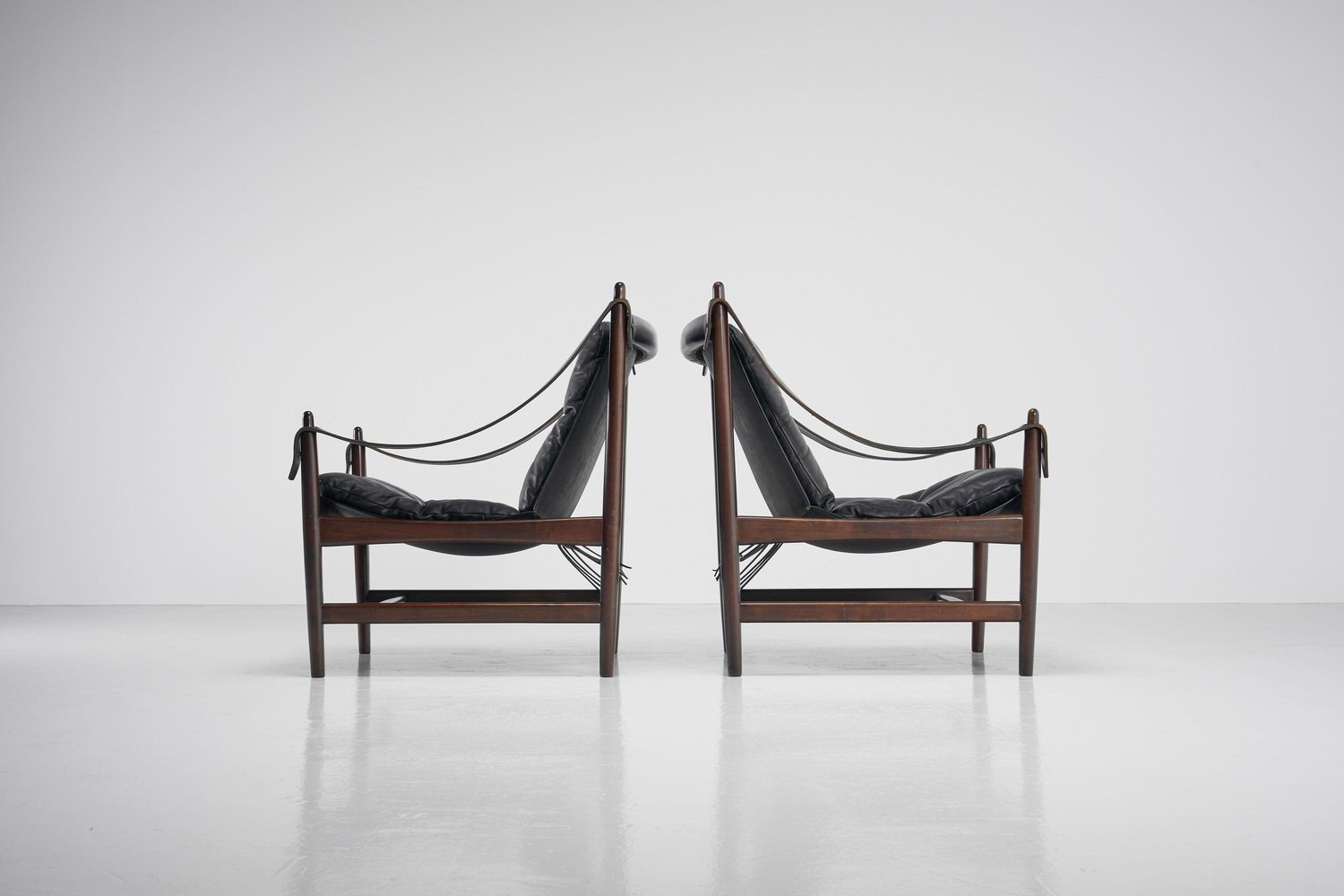 Norwegian Safari Lounge Chairs, 1965, Set of 2