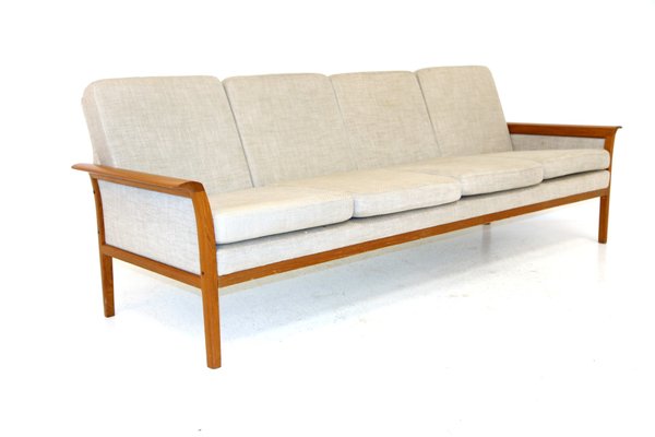 Norwegian Sofa with 4 Seats by Fredrik Kayser for Vatne Møbler, 1950s-GEK-1145201