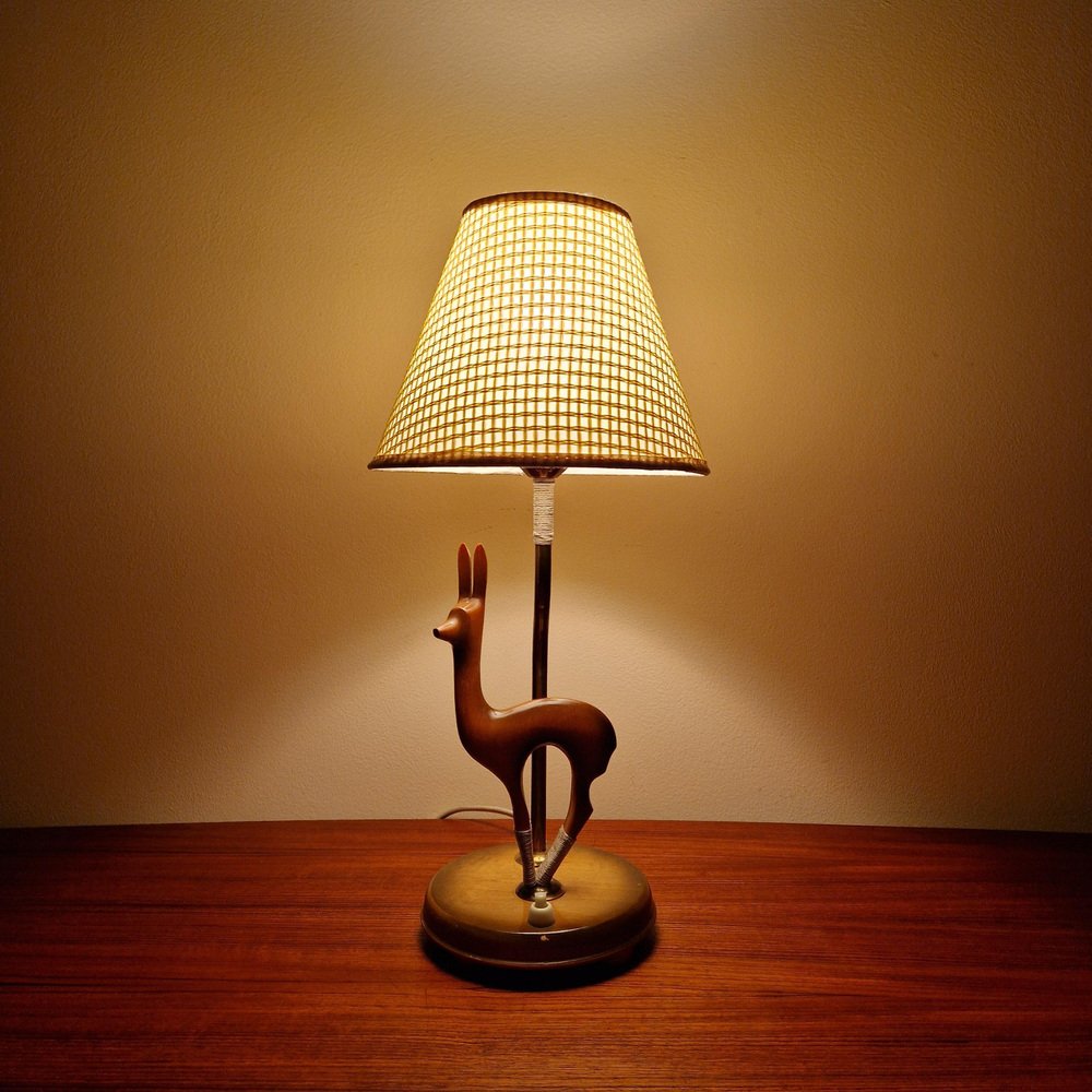 Norwegian Table Lamp by Kåre Nilsen, 1950s