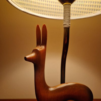 Norwegian Table Lamp by Kåre Nilsen, 1950s-ZPB-1797468