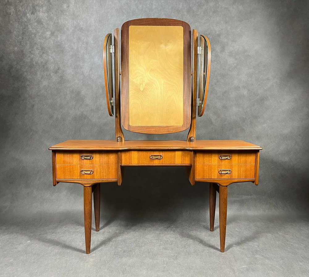 Norwegian Teak Dressing Table, 1950s