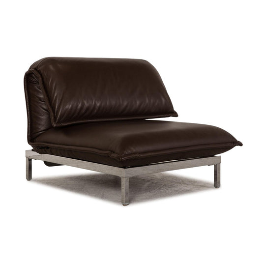 Nova Lounge Chair in Leather with Pull-Out Function by Rolf Benz