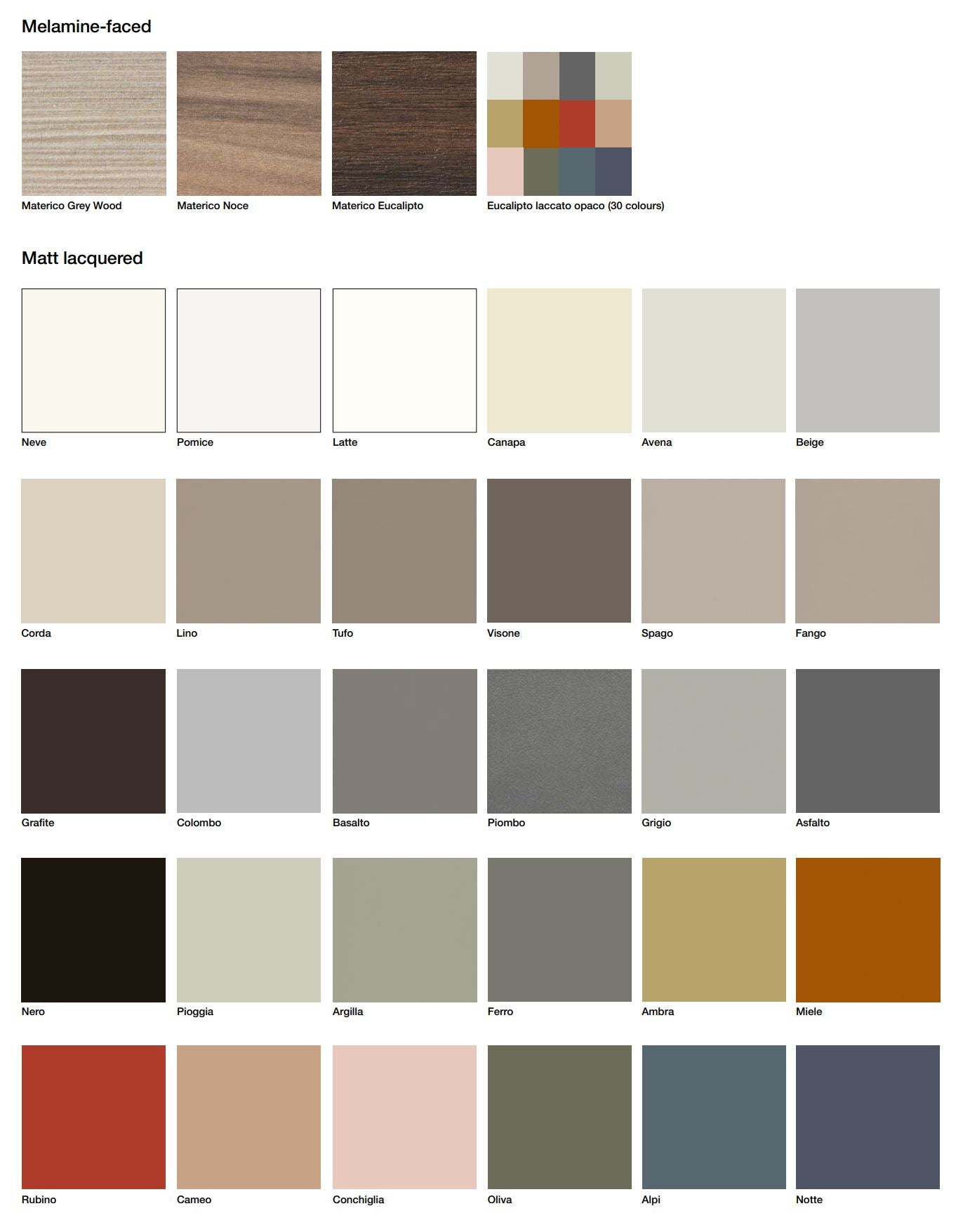 NOVEL ISLAND - Wooden chest of drawers with integrated handles