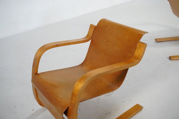 Nr. 31 Cantilever Lounge Chairs by Alvar Aalto, 1930s, Set of 2-TEA-1816705