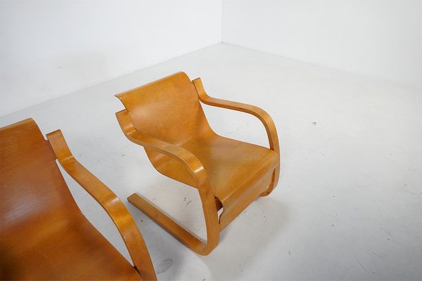 Nr. 31 Cantilever Lounge Chairs by Alvar Aalto, 1930s, Set of 2-TEA-1816705