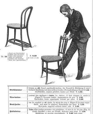 Nr. 31 Chair with Shoe Remover from Thonet-TZ-1232008