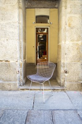 Nr. 420 Chairs by Harry Bertoia for Knoll International, 1950s, Set of 6-VCV-1706263