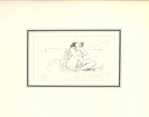 Nu Accroupi - Original Etching by Dunoyer de Segonzac - 1930 1930-ZCI-757389