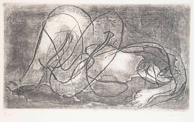 Nu - Original Etching by J. Fautrier - 1941 1941-ZCI-759354