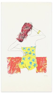 Nuda - Original Lithograph by Sergio Barletta - 1970s 1970s-ZCI-760982