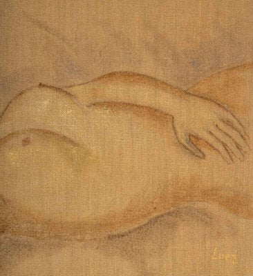 Nude, 20th Century, Oil on Canvas-WFS-934990