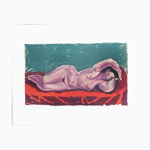 Nude of Woman - Original Lithograph by Emilio Notte - Late 1900-ZCI-754965